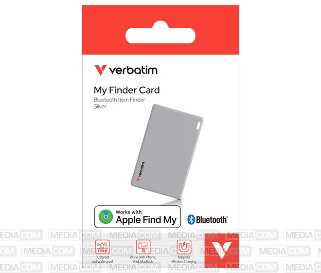 Tracker, My Finder Card, MYFCR-01S, silber Tracker, My Finder Card, MYFCR-01S, silber