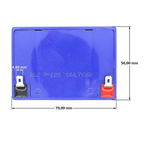 Ultracell UL2.9-12 12V 2,9Ah