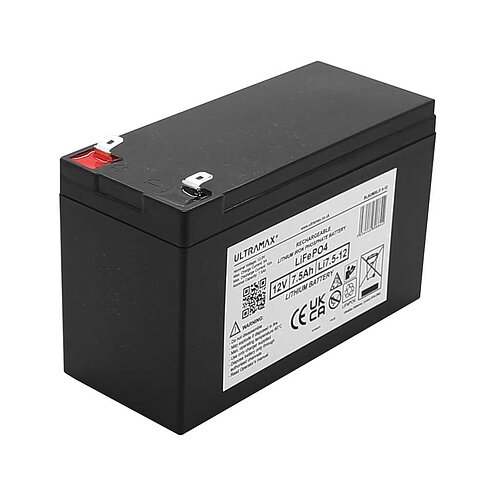ULTRA MAX Li7.5-12 LiFePO4 Akku 12V 7,5Ah high performance ULTRA MAX Li7.5-12 LiFePO4 Akku 12V 7,5Ah high performance