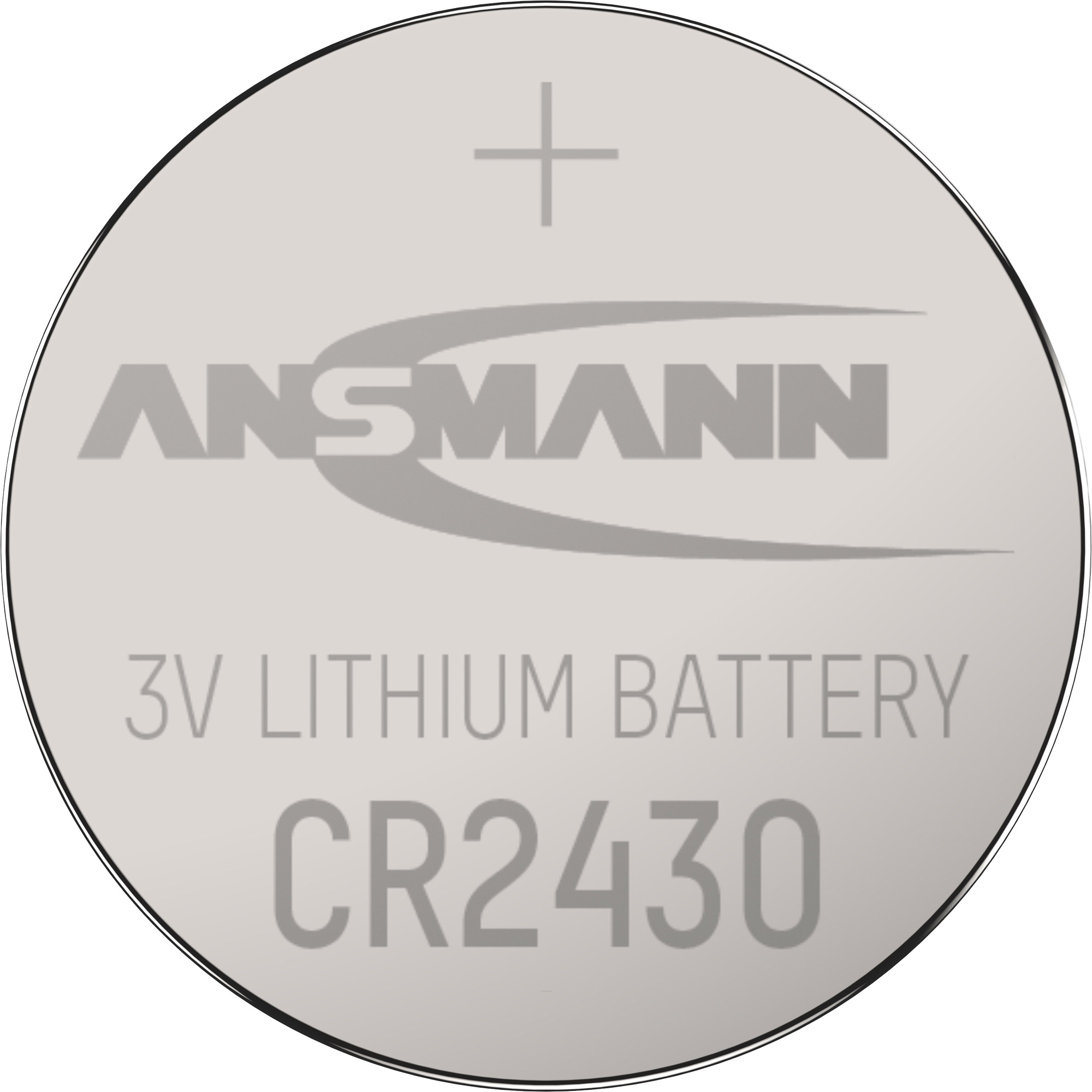 Ansmann CR2430 Lithium Knopfzelle 3V Batterie - 1er Verpackung Ansmann CR2430 Lithium Knopfzelle 3V Batterie - 1er Verpackung