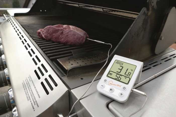 Küchen-Chef Digitales Grill-Bratenthermometer 14.1510.02