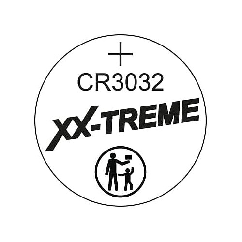 XX-Treme CR3032 Lithium Knopfzelle - 1 Batterien