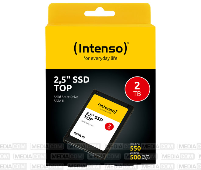 SSD 2TB, SATA-III, 6.35cm (2.5''), Top
