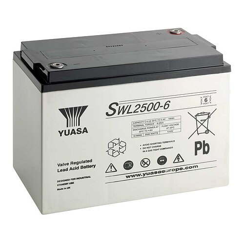 Yuasa SWL2500-6 6V 184Ah 2500W Yuasa SWL2500-6 6V 184Ah 2500W