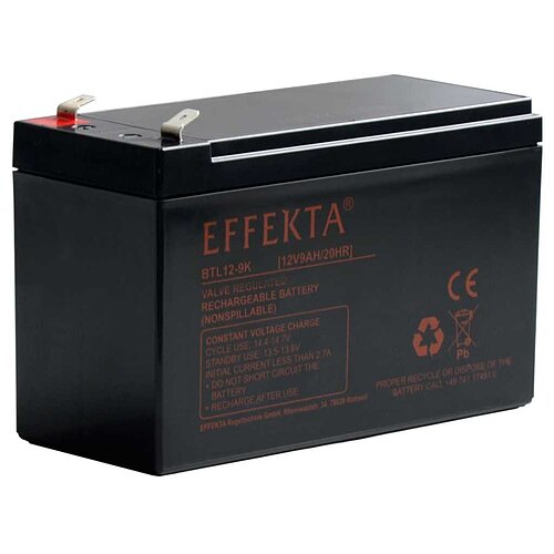 Effekta BTL12-9K 12V 9Ah Longlife Effekta BTL12-9K 12V 9Ah Longlife