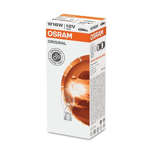 W16W 12V 16W W2,1x9,5d 1 St. OSRAM
