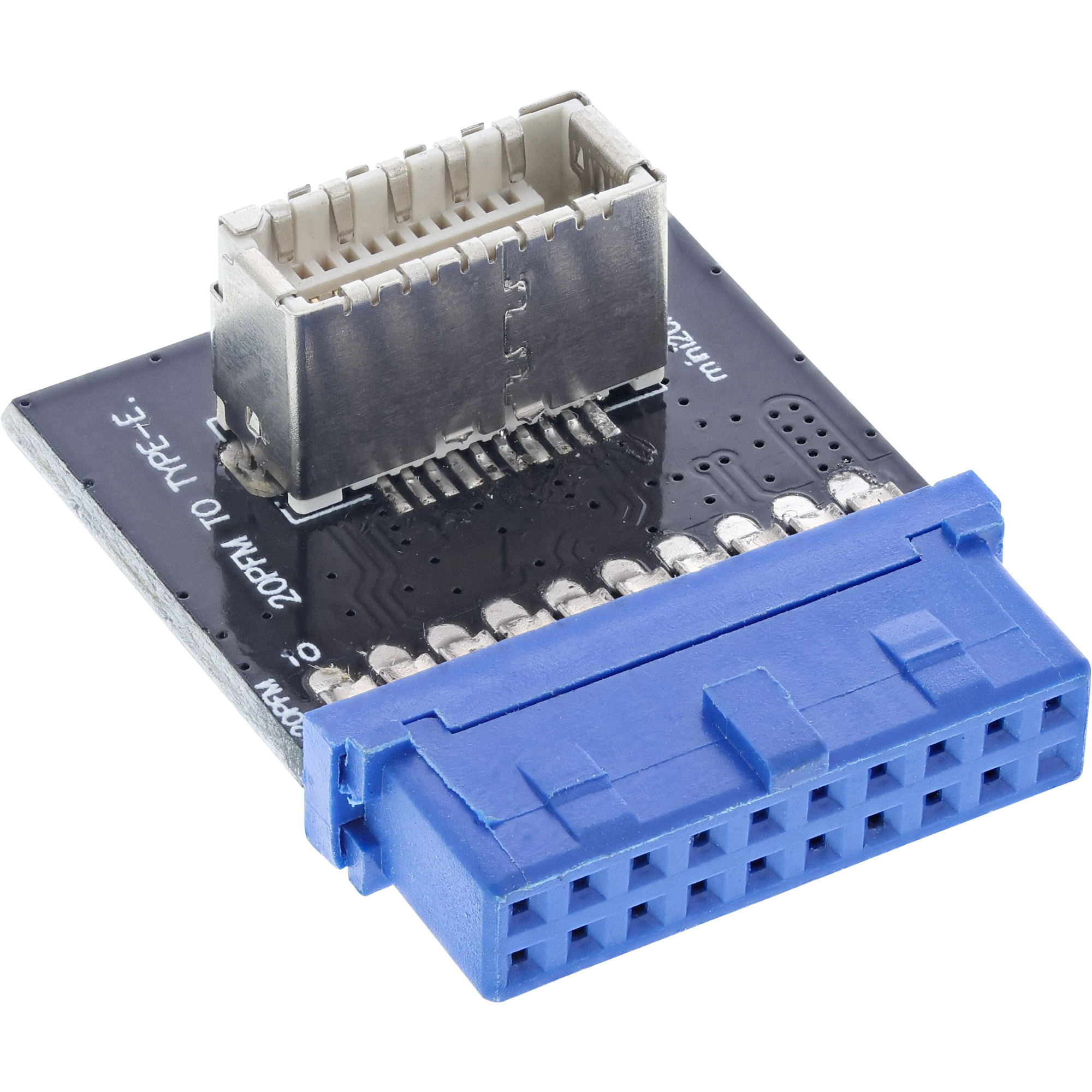 Inline® USB 3.0 zu USB 3.1 Frontpanel Key-B Adapter intern Inline® USB 3.0 zu USB 3.1 Frontpanel Key-B Adapter intern