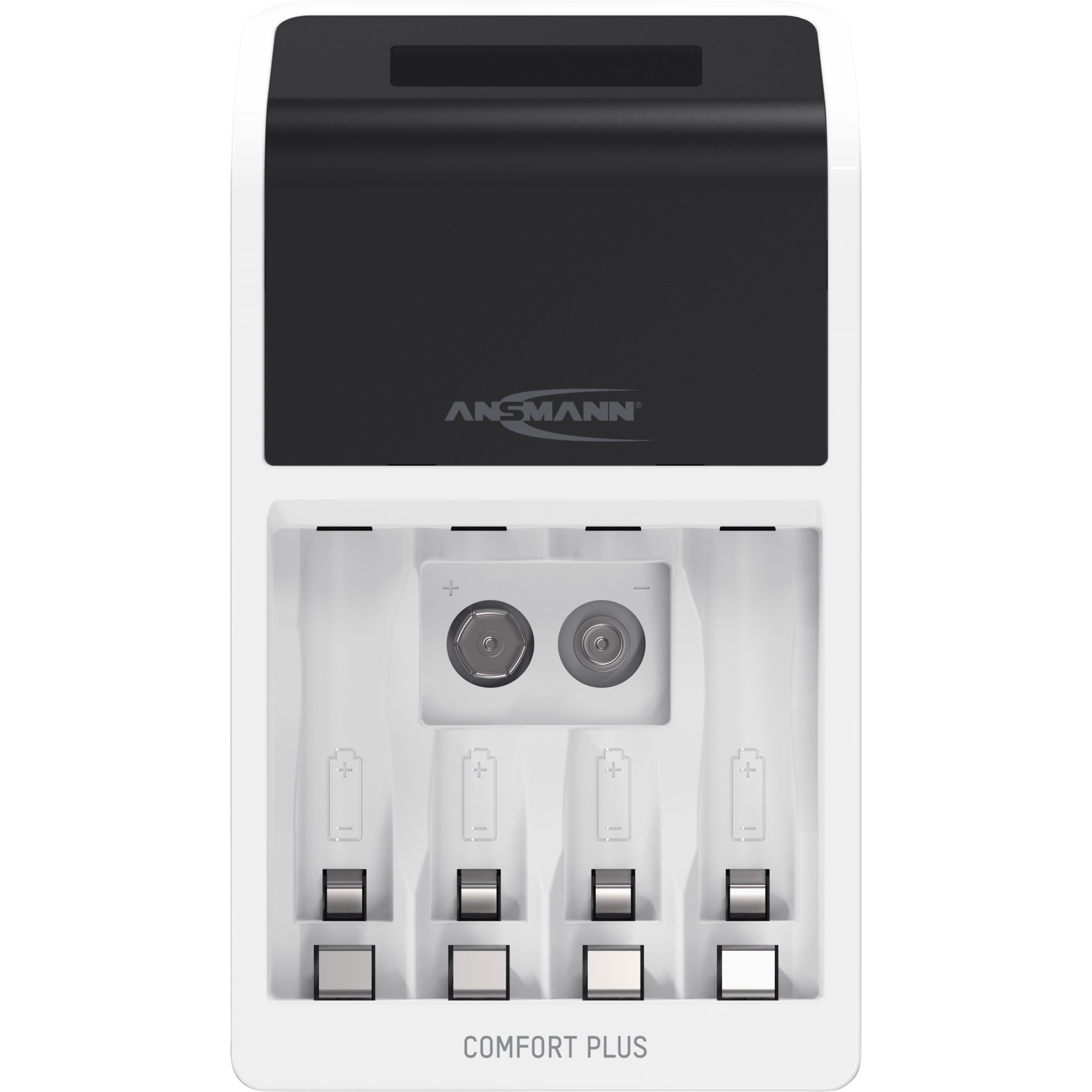 ANSMANN 1001-0094-01 Comfort Plus Schnell-Ladegerät für NiMH Akkus, AA oder AAA ANSMANN 1001-0094-01 Comfort Plus Schnell-Ladegerät für NiMH Akkus, AA oder AAA