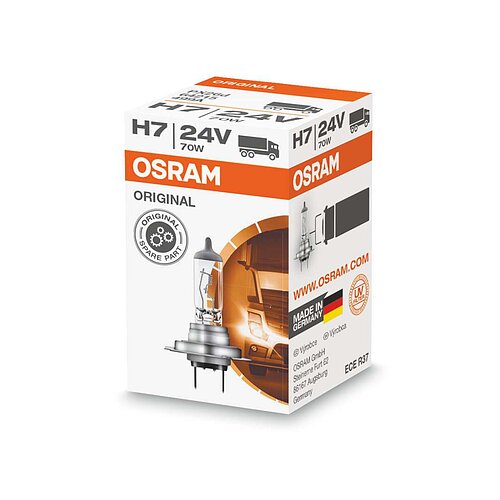 H7 24V 70W P26d Original Faltschachtel OSRAM