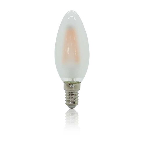 BP Filament LED Kerzenlampe mit Flammeneffekt E14 0,5W warm weiß matt BP Filament LED Kerzenlampe mit Flammeneffekt E14 0,5W warm weiß matt