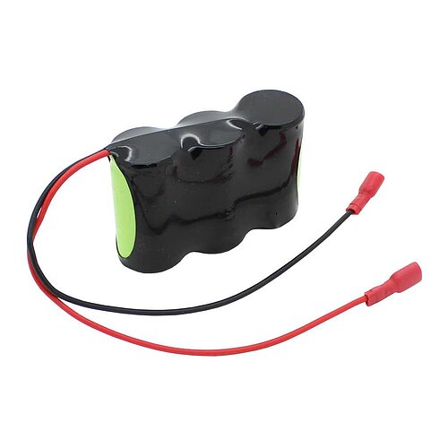 Notleuchtenakku NiMH 3,6V 4000mAh F1x3 Baby C mit Kabel und Faston-Buchsen -4,8mm / +6,3mm ab Zellenrand 200mm lang ersetzt GAZ 5162000407 Notleuchtenakku NiMH 3,6V 4000mAh F1x3 Baby C mit Kabel und Faston-Buchsen -4,8mm / +6,3mm ab Zellenrand 200mm lang ersetzt GAZ 5162000407