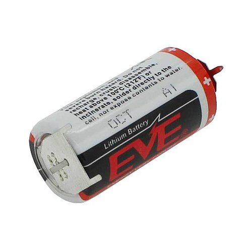 EVE CR17335 2/3A 3V mit Printanschluß +-- EVE CR17335 2/3A 3V mit Printanschluß +--
