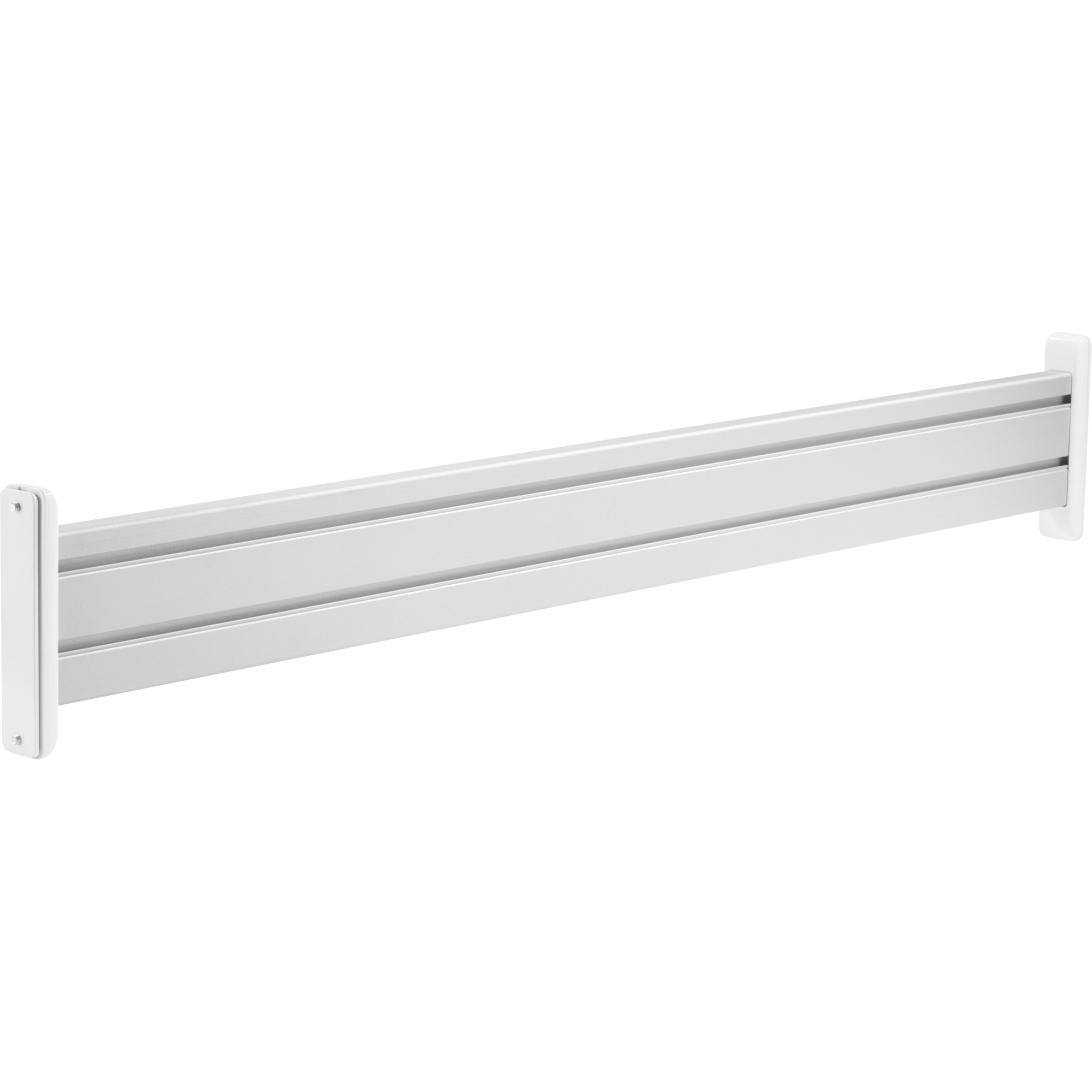 Inline® Slatwall Panel Aluminium, für Tischhalterung, 1m