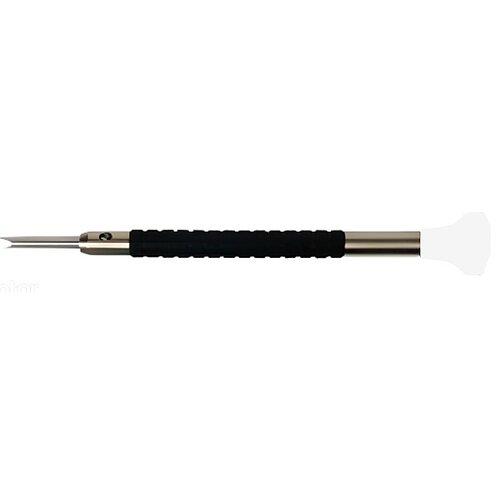 Swisotech - Uhrmacher Schraubendreher Schlitz 0,6mm weiß