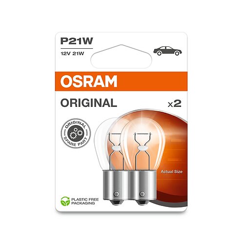 P21W 12V 21W BA15s 2st. Blister Original OSRAM