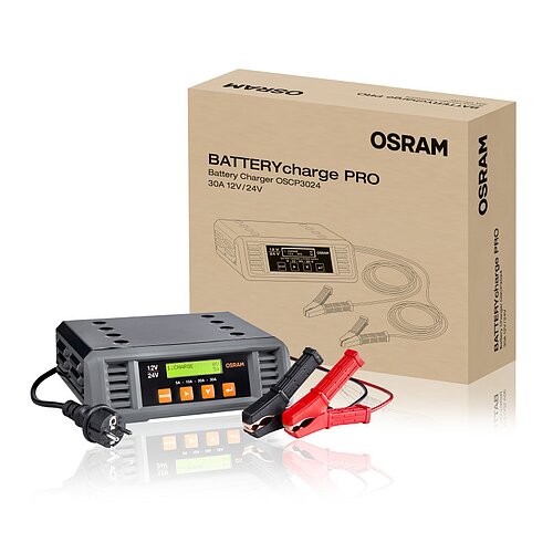 BATTERYcharge PRO Batterie Ladestation 30A 1St. OSRAM