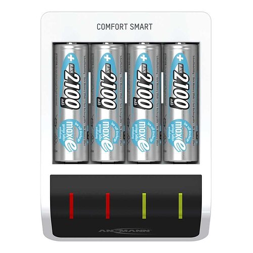 Ansmann Comfort Smart inklusive 4x AA 2100mAh 1001-0092-01