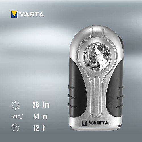 Varta Silver Light Taschenlampe 16647 - inkl. Batterie