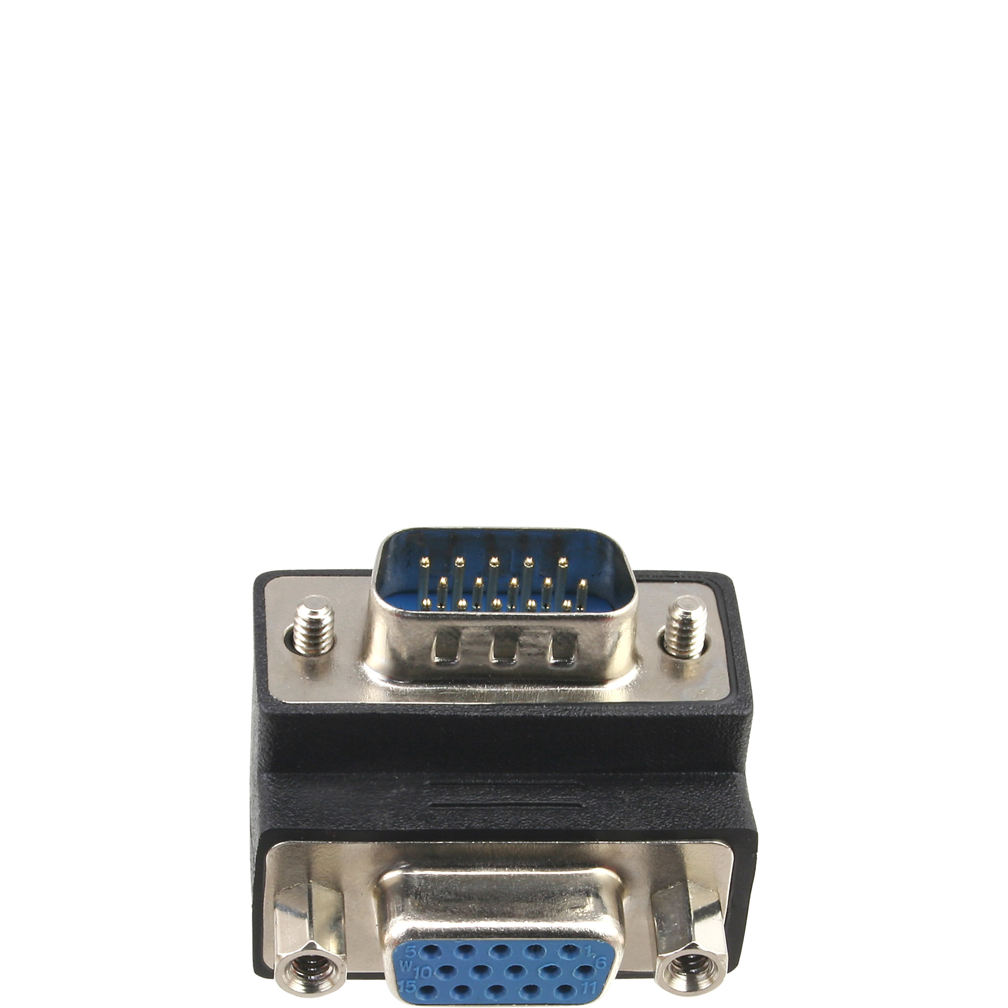 Inline® VGA Adapter 90° Winkel 15pol Stecker/Buchse Inline® VGA Adapter 90° Winkel 15pol Stecker/Buchse