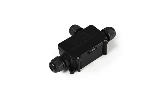 Abzweigdose McPower, 125x69x33mm, IP65, 1 Ein- und 2 Ausgänge