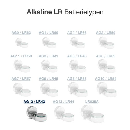10x Camelion AG12 LR43 LR1142 386 1.5V Alkaline Knopfzelle