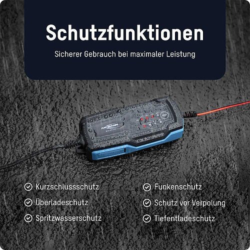 Ansmann Bleiladegerät BC 6-12V / 2A 1001-0143 Ansmann Bleiladegerät BC 6-12V / 2A 1001-0143