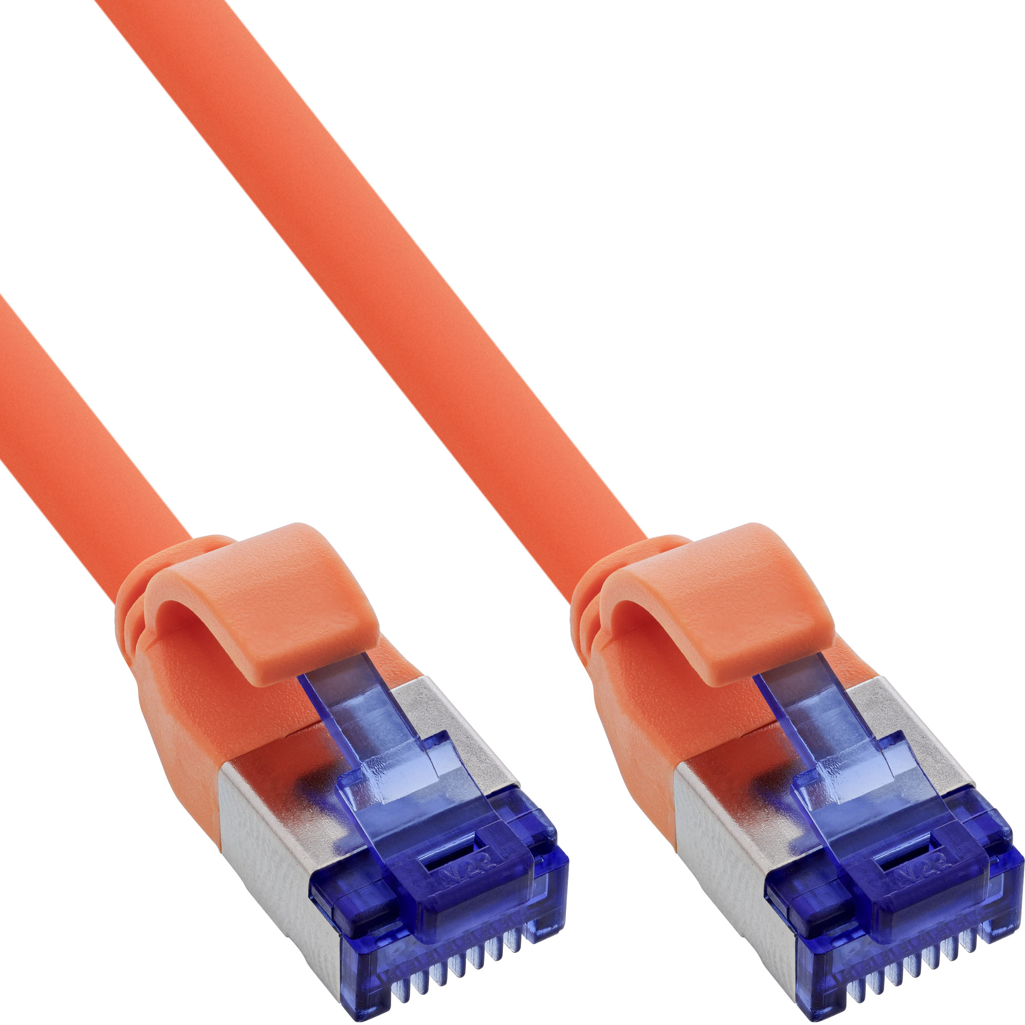 InLine® Patchkabel Slim, Cat.6A, S/FTP, TPE (LSZH) flexibel, PoE, orange, 20m InLine® Patchkabel Slim, Cat.6A, S/FTP, TPE (LSZH) flexibel, PoE, orange, 20m