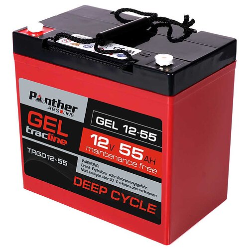 Panther tracline Gel Deep Cycle 12V 55Ah Panther tracline Gel Deep Cycle 12V 55Ah