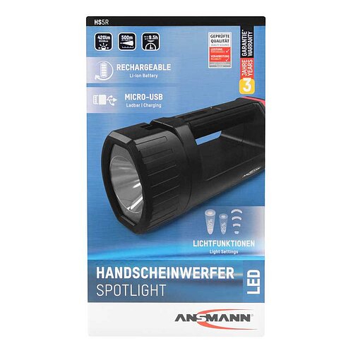 Ansmann Profi-Handscheinwerfer HS5R 1600-0222