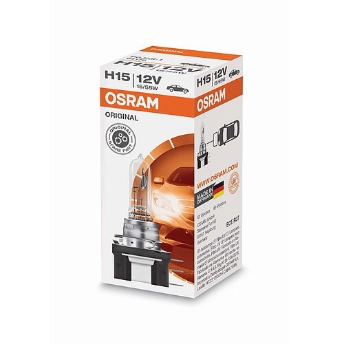 OSRAM H15 15/55W PGJ23t-1 1 St. Original Spare Part