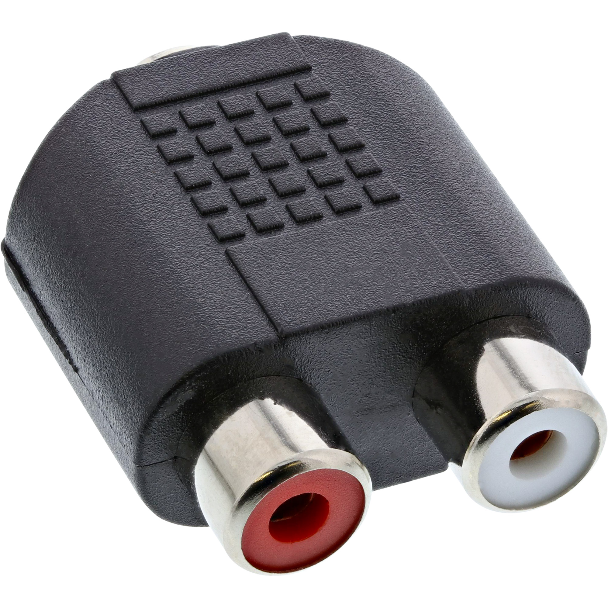 Inline® Audio Adapter, 3,5mm Klinke Buchse Stereo an 2x Cinch Buchse