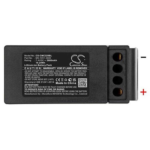 Kranakku LiIon 7,4V 2600mAh ersetzt Cavotec M5-1051-3600 Kranakku LiIon 7,4V 2600mAh ersetzt Cavotec M5-1051-3600