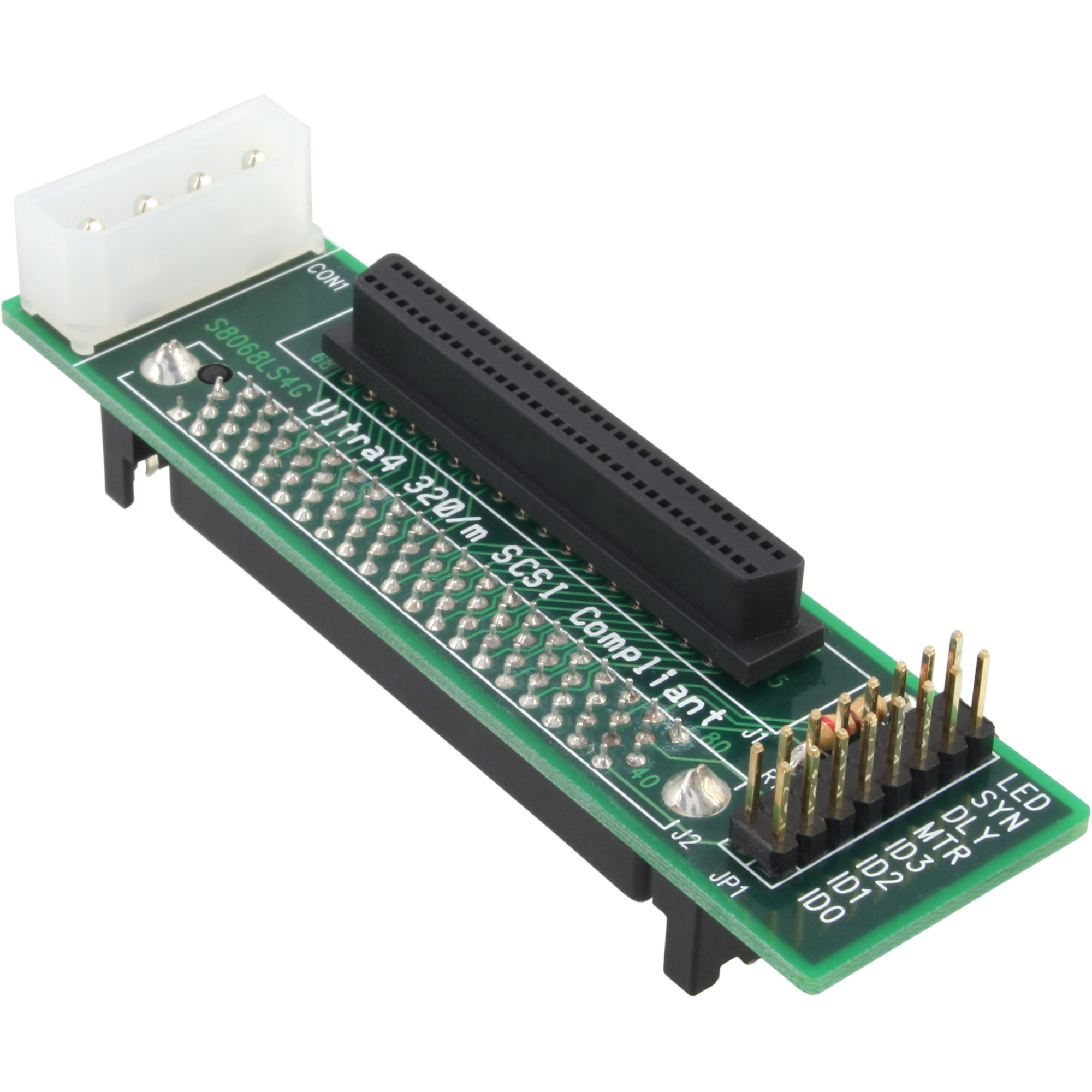 Inline® SCSI-SCA U320 Adapter, 80pol Buchse auf 68pol mini Sub D Buchse Inline® SCSI-SCA U320 Adapter, 80pol Buchse auf 68pol mini Sub D Buchse