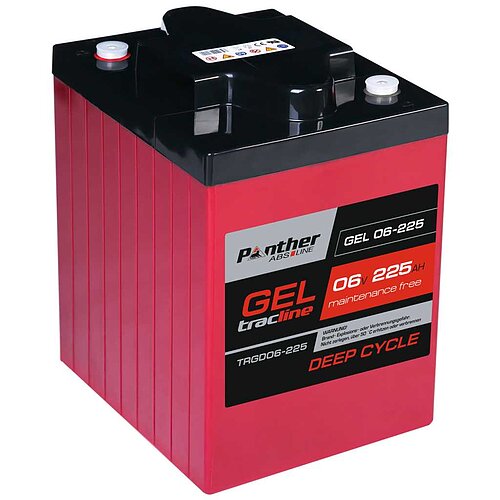 Panther tracline Gel Deep Cycle 6V 225Ah Panther tracline Gel Deep Cycle 6V 225Ah