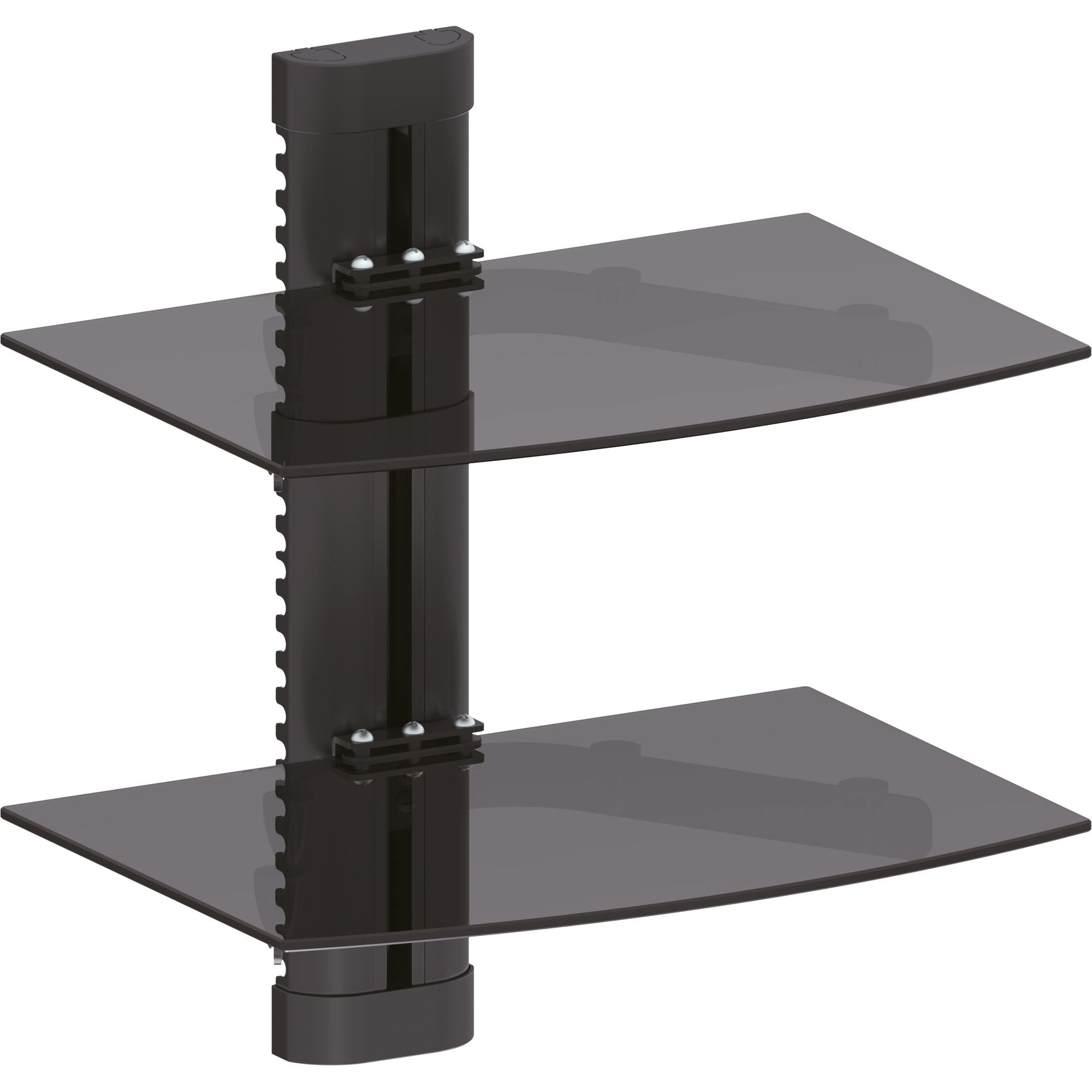 Inline® Wandhalterung, für DVD, Bluray, Sat-Receiver, bis 8kg, schwarz