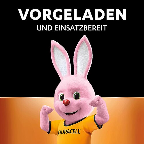 4x Duracell NiMH AA Mignon 1300mAh HR6 Akku