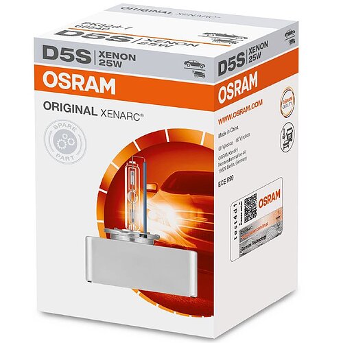 Osram D5S 12V+24V 25W PK32D-7 Original XENARC 4500K Faltschachtel