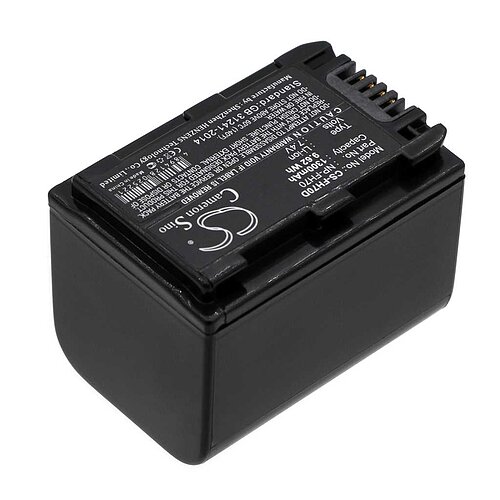Videoakku LiIon 7,4V 1300mAh ersetzt Sony HDR-UX9E Videoakku LiIon 7,4V 1300mAh ersetzt Sony HDR-UX9E