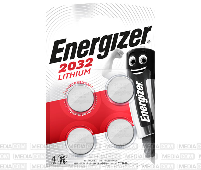 Batterie Lithium, Knopfzelle, CR2032, 3V