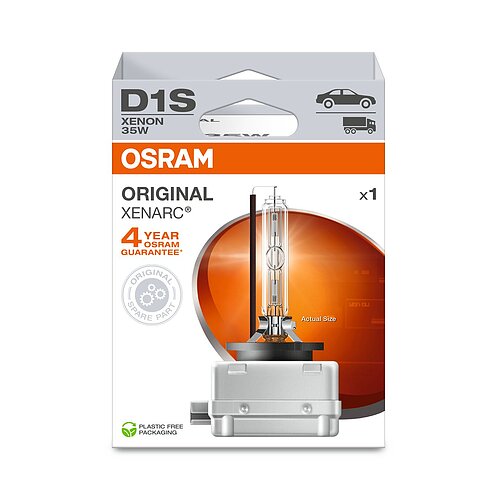 OSRAM D1S 12V+24V 35W PK32d-2 Original XENARC Softcover Box
