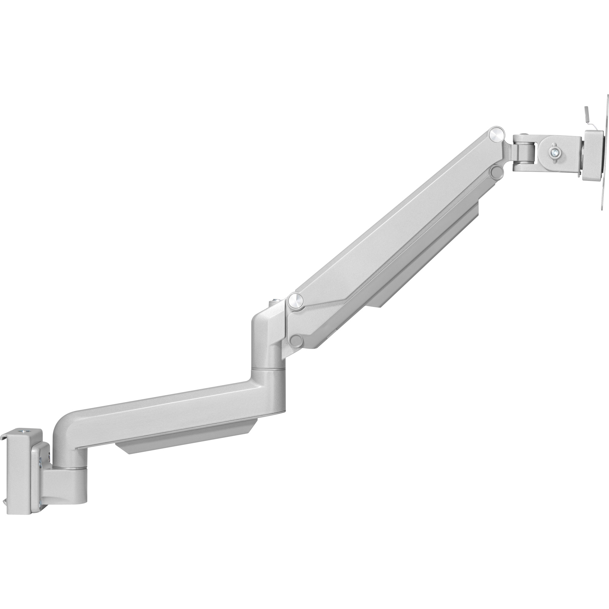 Inline® Slatwall Lifter Monitorhalterung, silber