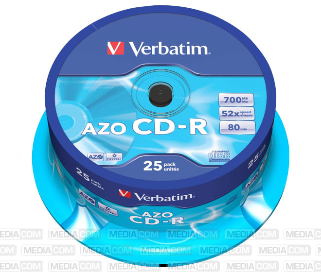 CD-R 80min/700MB/52x Cakebox (25 Disc) CD-R 80min/700MB/52x Cakebox (25 Disc)