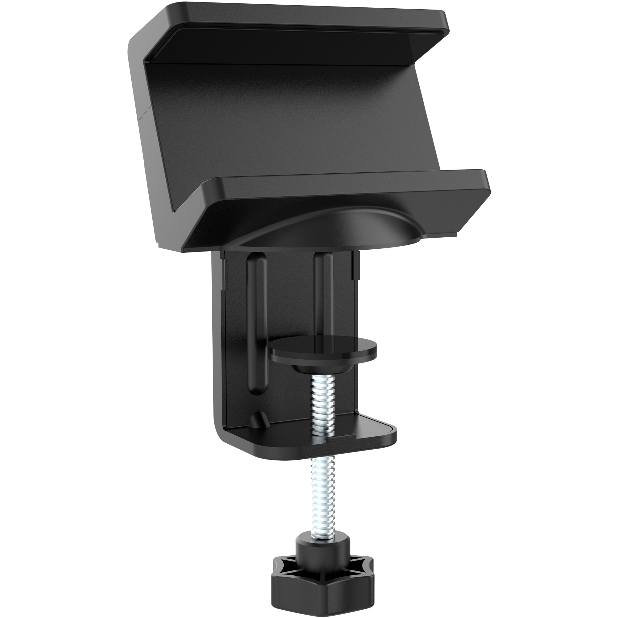 Inline® Tischklemme für Steckdosenleiste, Schraubklemme, schwarz