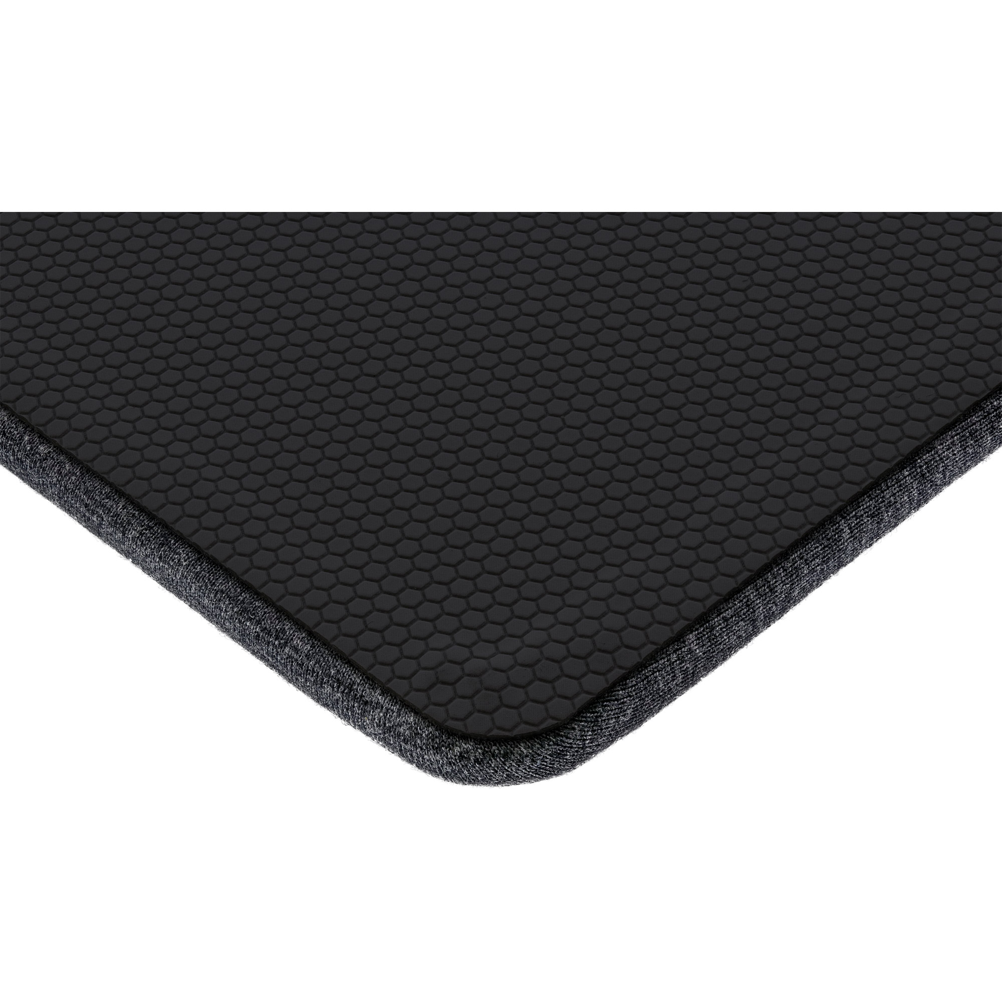 Inline® Mauspad mit Handballenauflage, textil, schwarz