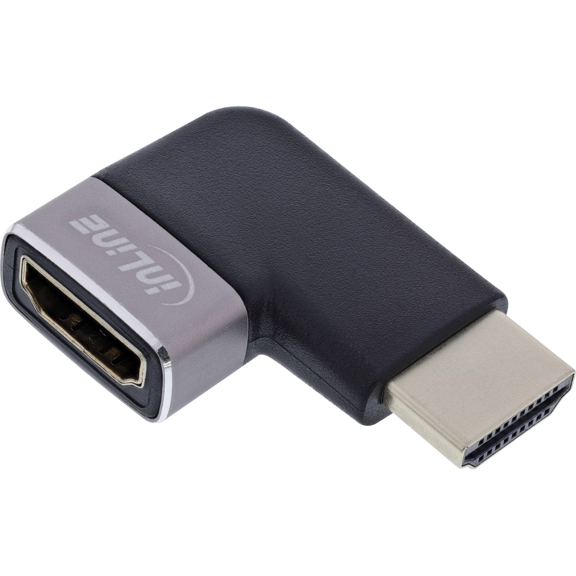 InLine® HDMI Adapter, HDMI A Stecker / Buchse, 90° rechts, 8K UHD InLine® HDMI Adapter, HDMI A Stecker / Buchse, 90° rechts, 8K UHD