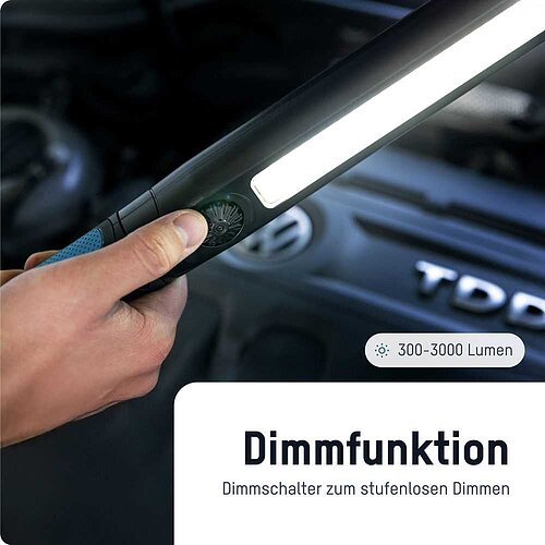 Ansmann Universalleuchte ML3000RD wiederaufladbar 1600-0611
