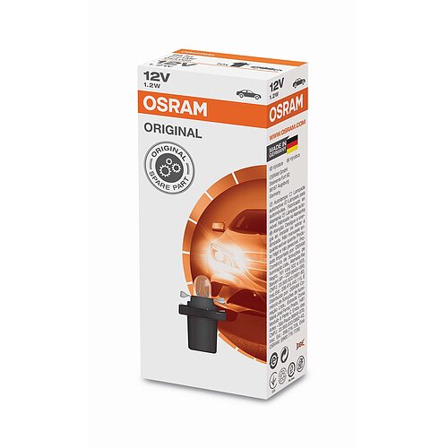 12V 1,2W B 8,5d 1St. OSRAM