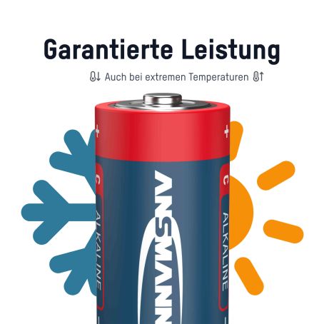 5x2 - Ansmann Red Baby C LR14 Alkaline 5x2 - Ansmann Red Baby C LR14 Alkaline