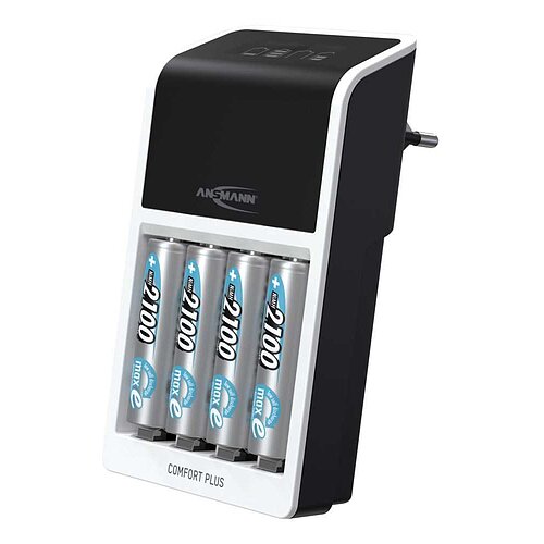 Ansmann Comfort Plus inklusive 4x AA2100 1001-0094-01 Ansmann Comfort Plus inklusive 4x AA2100 1001-0094-01