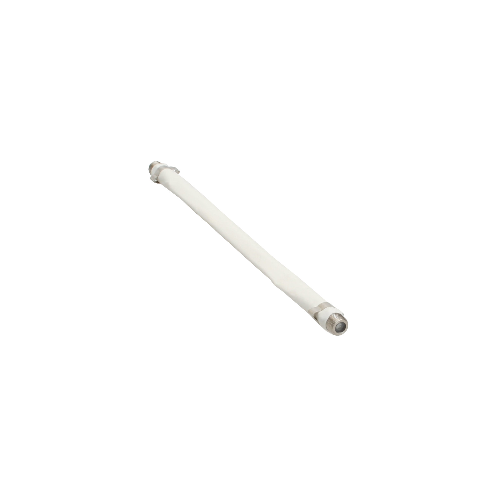 Inline® SAT Kabel Fensterduchführung für F-Stecker, weiß